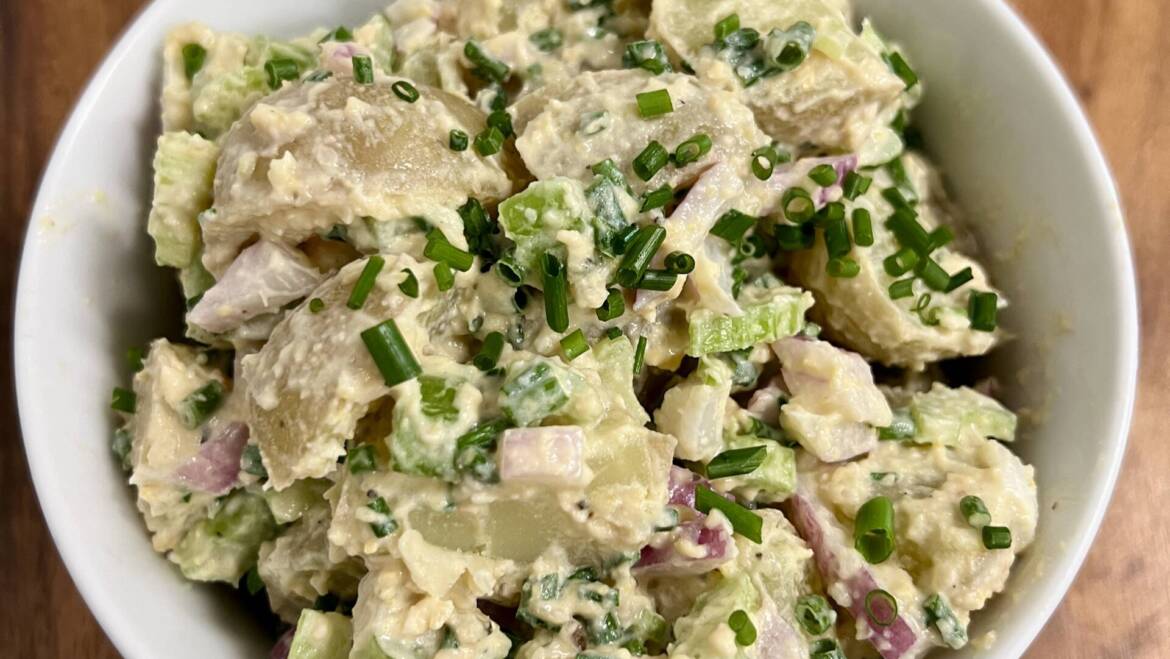 Toasted Onion Potato Salad